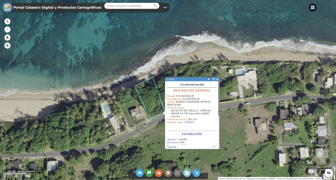 Carr 681 Km 5.5 Bo Islote  Finca #14587 Arecibo 00612 PR