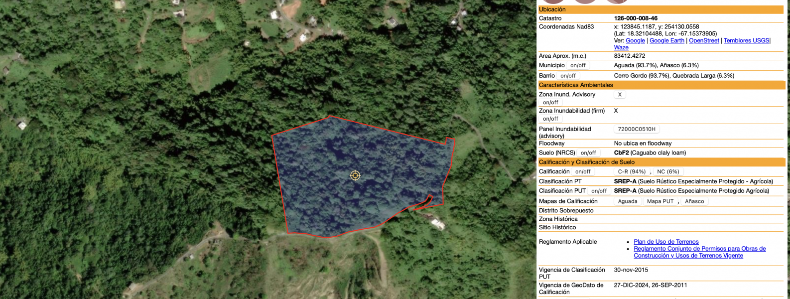 Pr 2 Km 140 Interior Bo Cerro Gordo Adjuntas 00602 PR