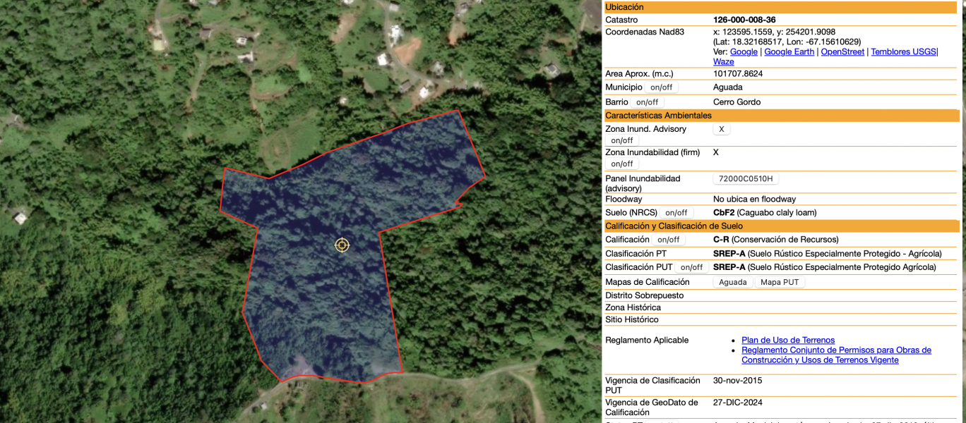 Pr 2 Km 140 Interior Bo Cerro Gordo Adjuntas 00602 PR