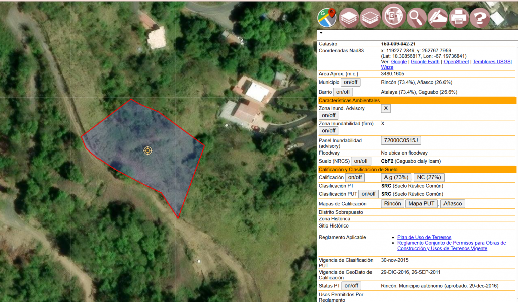 Carr 411 Km 14.3 Int. Solar 7 Bo Atalaya Rincon 00677 PR