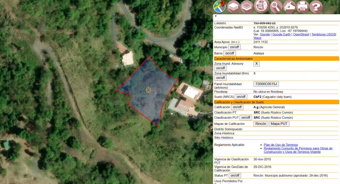 Carr 411 Km 14.3 Bo. Atalaya Solar 8 Rincon 00677 PR