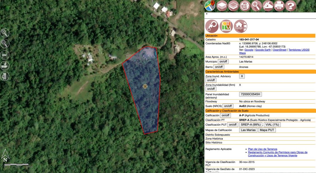 Carr 108 Km 19.2 Int Sector Los Velez Bo Anones Las Marias 00670 PR