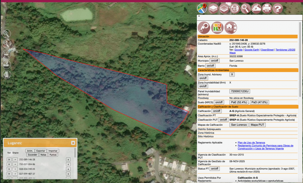 Finca Pr 928 Km 5.2 Florida Ward San Lorenzo 00754 PR