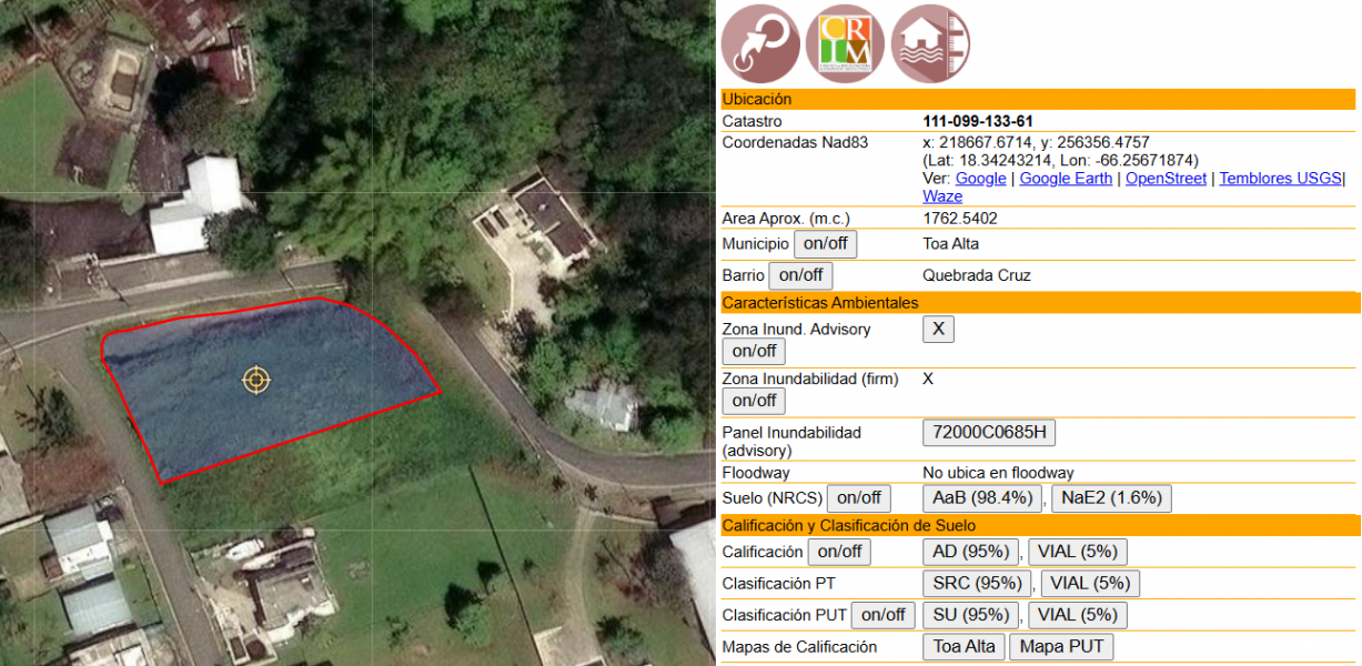 Bo Quebrada Cruz Parc 1 A Toa Alta 00953 PR