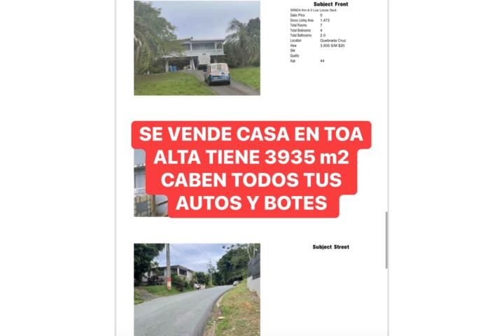 Quebrada Cruz Toa Alta 00953 PR