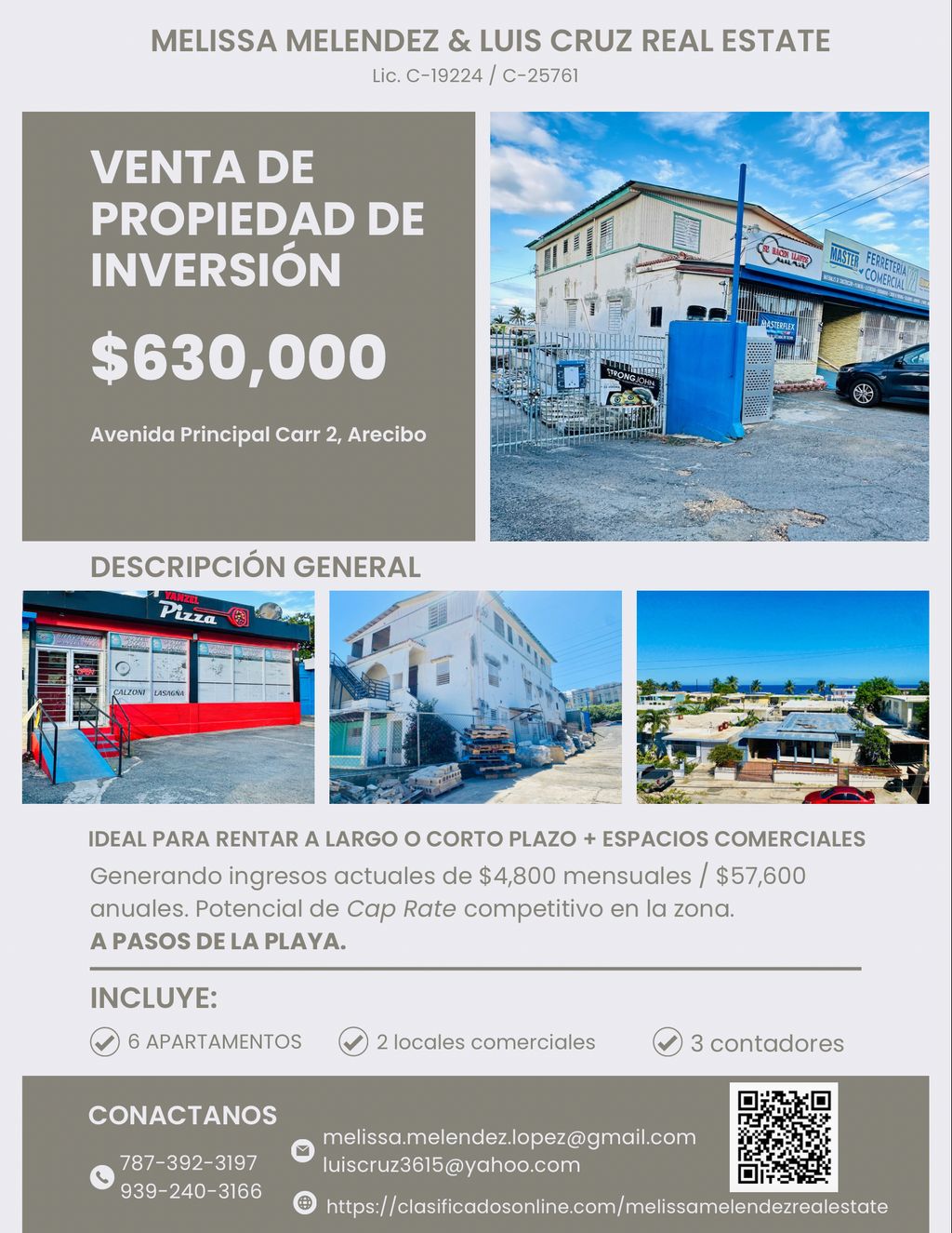 Barrio Hato Abajo 06, Car,  Arecibo 00614 PR