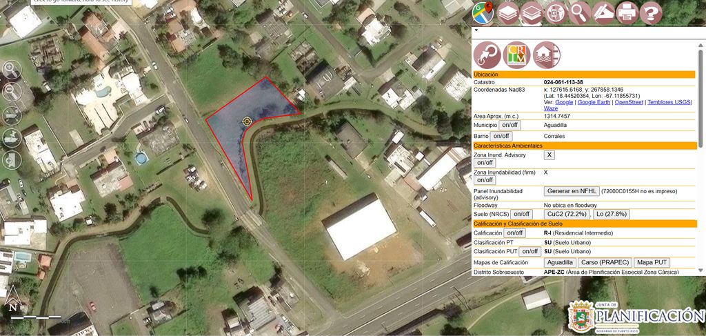 SN, Sn, Bo. Corrales, Carr 2 Km 122.3 Aguadilla 00603 PR